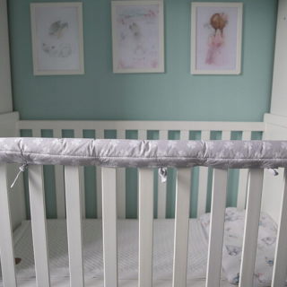 Chránič do detskej postielky - Ochranca, kryt bariéry Kerl Bed Barrier