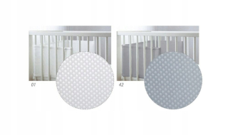 Chránič do detskej postielky - Bump Air 360 Ekri Cot