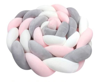 Chránič do detskej postielky - Dot Papper Braid Braid 3M
