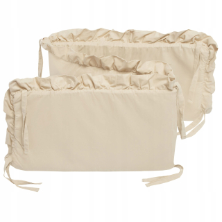Chránič do detskej postielky - Protect COT s béžou 210x30