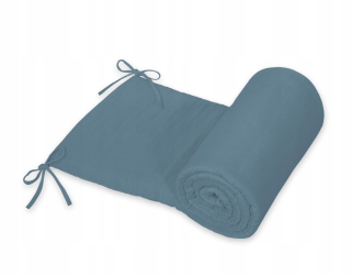 Chránič do detskej postielky - Universal Musellin Pad 180x30 cm - špinavý n