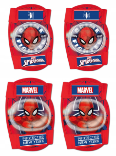 Chrániče kolena lakte spiderman 4ks