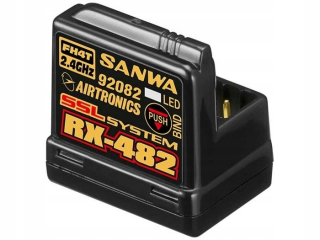 Car Receiver - Sanwa RX-482 2,4 GHz FHSS-