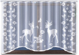 Detské záclony - Vianoce ponuka bambi 250x150 záves (pripravená)