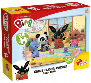 Zajačik Bing - Obrovské Lisciani podlahové puzzle - Bing 2