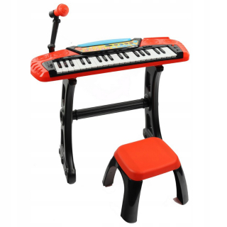 Organek Piano Chair + Mikrofón MP3 Set