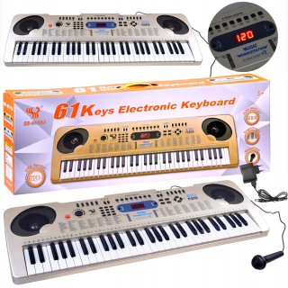 Mikrofóny Orgány SD-6111A 61 Kľúče v0149