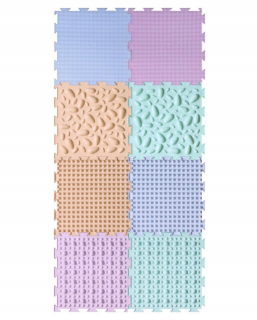 Ortopedické Zmyslová Mat Set mužíček 8 ks