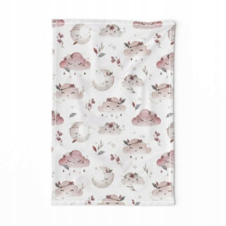 Prikrývka, prehozy na posteľ - Bavlnená swaddle, prikrývka - prémiová 75x100 cm