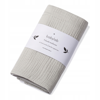 Prikrývka, prehozy na posteľ - Mušelín Swaddle 75x70 cm Babylab