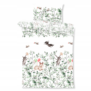 Detský set paplón, vankúš - Posteľná bielizeň 100x135 Tom & Jerry