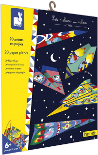 Papier lietadlá s odpaľovacími Kit Janod 6+