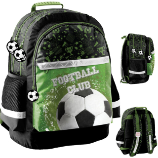 Školská taška, batoh - FUTBALOVÁ LOPTA PASO SCHOOL BACKPACK TORNISTER
