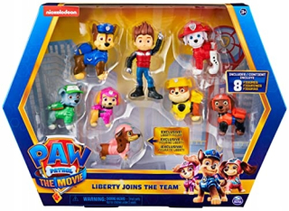 Paw Patrol - Paw Patrol Liberty sa pripojí k tímu 8 figúrky