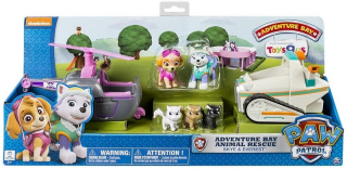 Paw Patrol - Peacock Pisi Patrol Skye a Everest záchranného Set