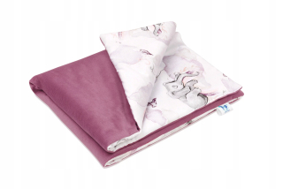 Prikrývka, prehozy na posteľ - Prikrývka Vole 75x100 cm Muslin s klinikou