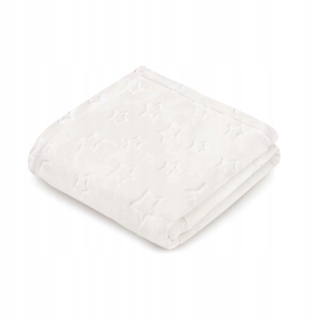 Prikrývka, prehozy na posteľ - Pepi Baby Deka hviezdy 100x140 krém