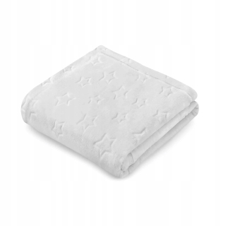 Prikrývka, prehozy na posteľ - Pepi detská prikrývka hviezdy 100x140 šedé strieborné