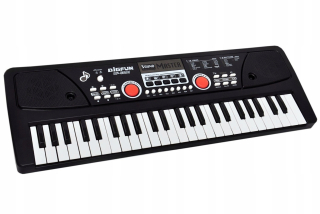 Pianinko 49KLAWISZY klávesmi pre deti + mikrofón