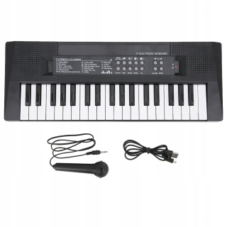 PIANO MICROPHONE KEYBOARD 37 hlavných subjektov
