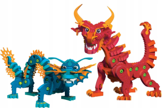 Penové bloky Puzzle 3D Priestorové drakmi