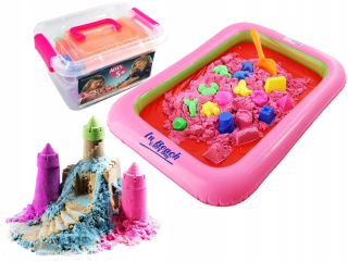 Kinetic piesok 1kg Sandbox Mold farby