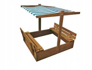 Detské pieskovisko - SANDBOX 124x120 8 farieb DaCH