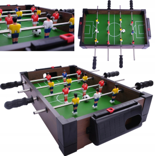 Veľký drevený stolný futbal stolný futbal