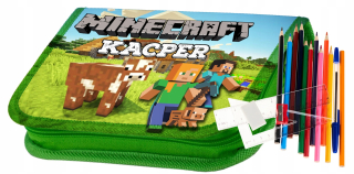 Minecraft - Peračník Castle Minecraft Name darček Detská