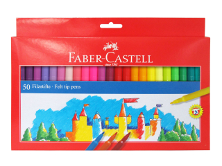 Reproduktory Mazaqus Flamasters 50 farieb Faber-Castell