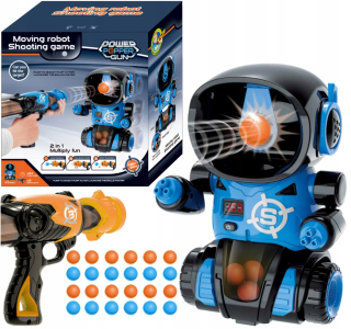 Pištoľ Puška ples EVA ZADARMO Robot Shield Target