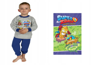 Super Zings -  Pyžamové pyžamy 110 + uterák 50 x 30 super zings