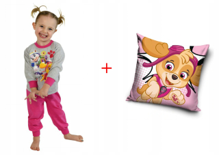 Paw Patrol - Pyžamá pyžamá 86 + vankúš vankúš PSI hliadka