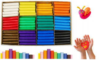Plastikánová súprava pre materské školy 180 kcs vo veku 12 rokov