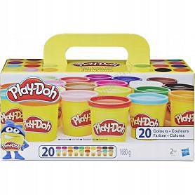 PLAY DOH CAKE A7924 SADA 20 FAREBNÝCH TRUBIČIEK
