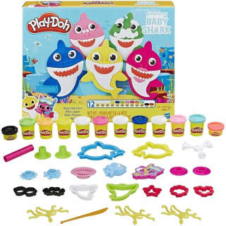 Play Doh torta Cesto Big dieťa Žralok 12 vaňa
