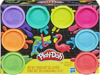 Play-Doh Neon Cake Set 8 Tub E5063