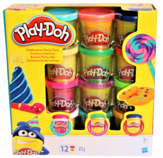 Play-Doh cesto brokát strana strana
