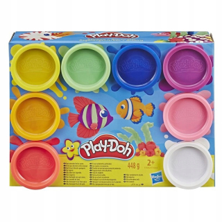 Play-Doh E5062 Cake 8-Pak Rainbow Farby