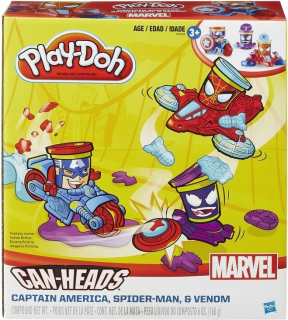 Play-Doh Marvel Captain America Spider-Man Venom
