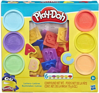 Playdoh Cake Literki Alphabet 32 EL abeceda