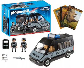 Stavebnica - PLAYMOBIL 6043 ĽAHKÉ POLICAJNÉ BRIGÁDNE AUTO