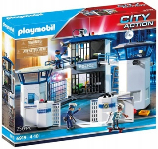 Stavebnica - PLAYMOBIL 6919 Policajná stanica s väzenia