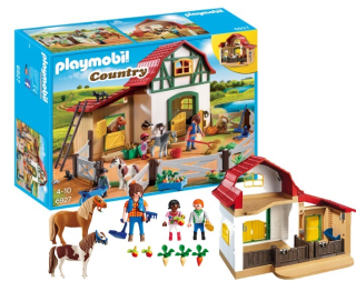 Stavebnica - PLAYMOBIL 6927 Pony Stud + ZADARMO