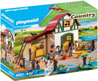 Stavebnica - PLAYMOBIL 6927 PONY STAJŇA KONE STAJŇA KONÍ
