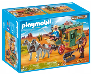 Stavebnica - 70013 Dostavník PLAYMOBIL divoký zachoduWESTERN