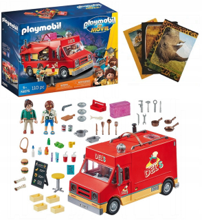 Stavebnica - Playmobil 70075 The Movie Food Truck Dela
