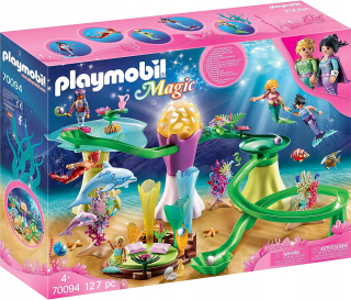 Stavebnica - PLAYMOBIL 70094 Kráľovstvo morskej panny Coral Palace