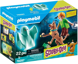 Stavebnica - Playmobil 70287 Scooby Doo a Shaggy s Duchom