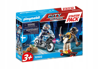 Stavebnica - PLAYMOBIL POLICE 70502 Starter set čísel